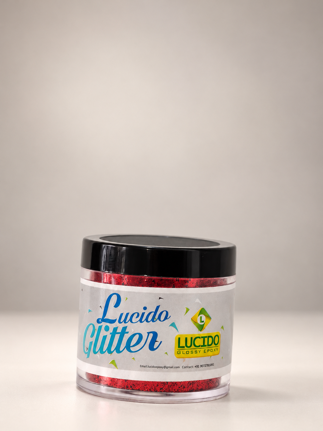 Lucido Metallic Glitter Jar